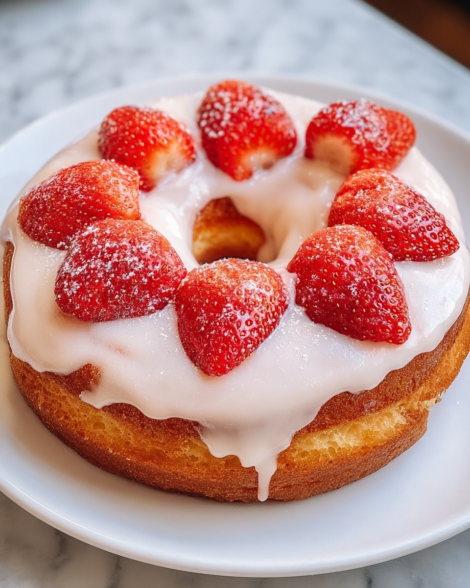 Strawberry Vanilla Bean Cronut Recipe - Recipe Image