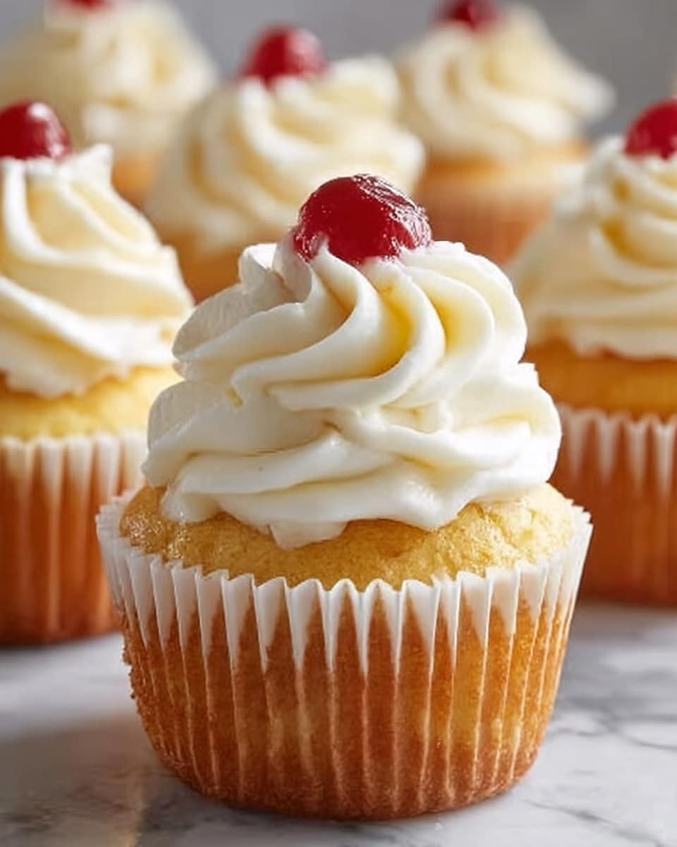 Easy Vanilla Cupcakes Recipe - Recipe Image