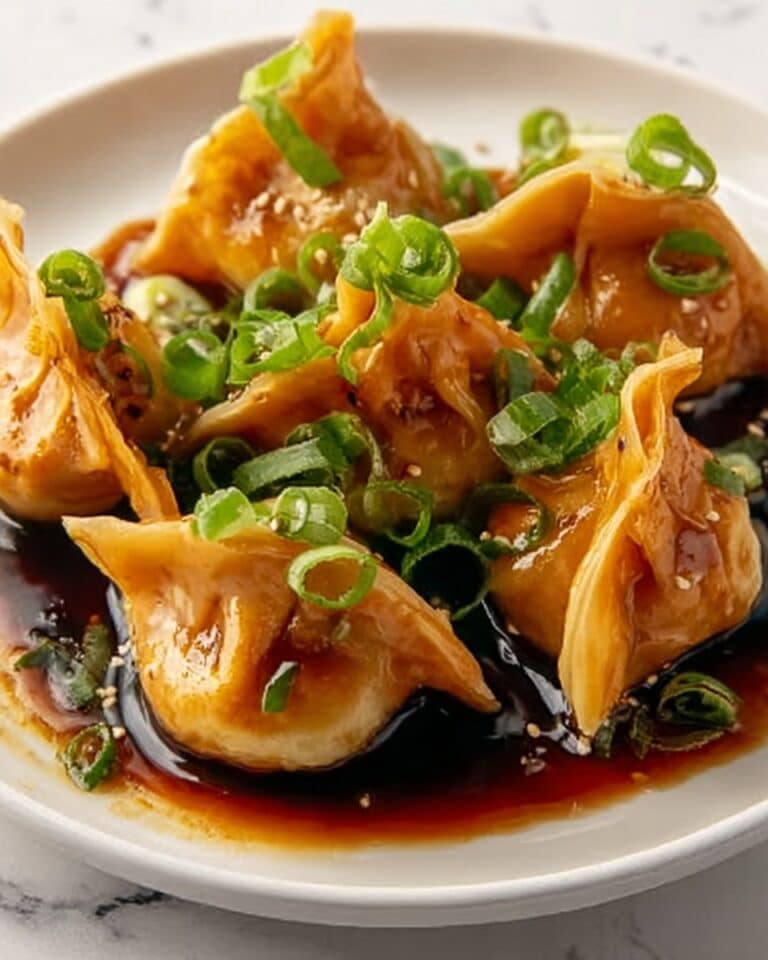 Chile Relleno Wontons with Jalapeño Soy Sauce Recipe