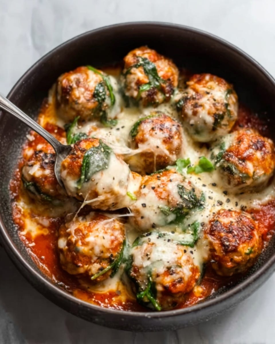 Garlic Parmesan Chicken Meatballs Recipe - Recipe Image