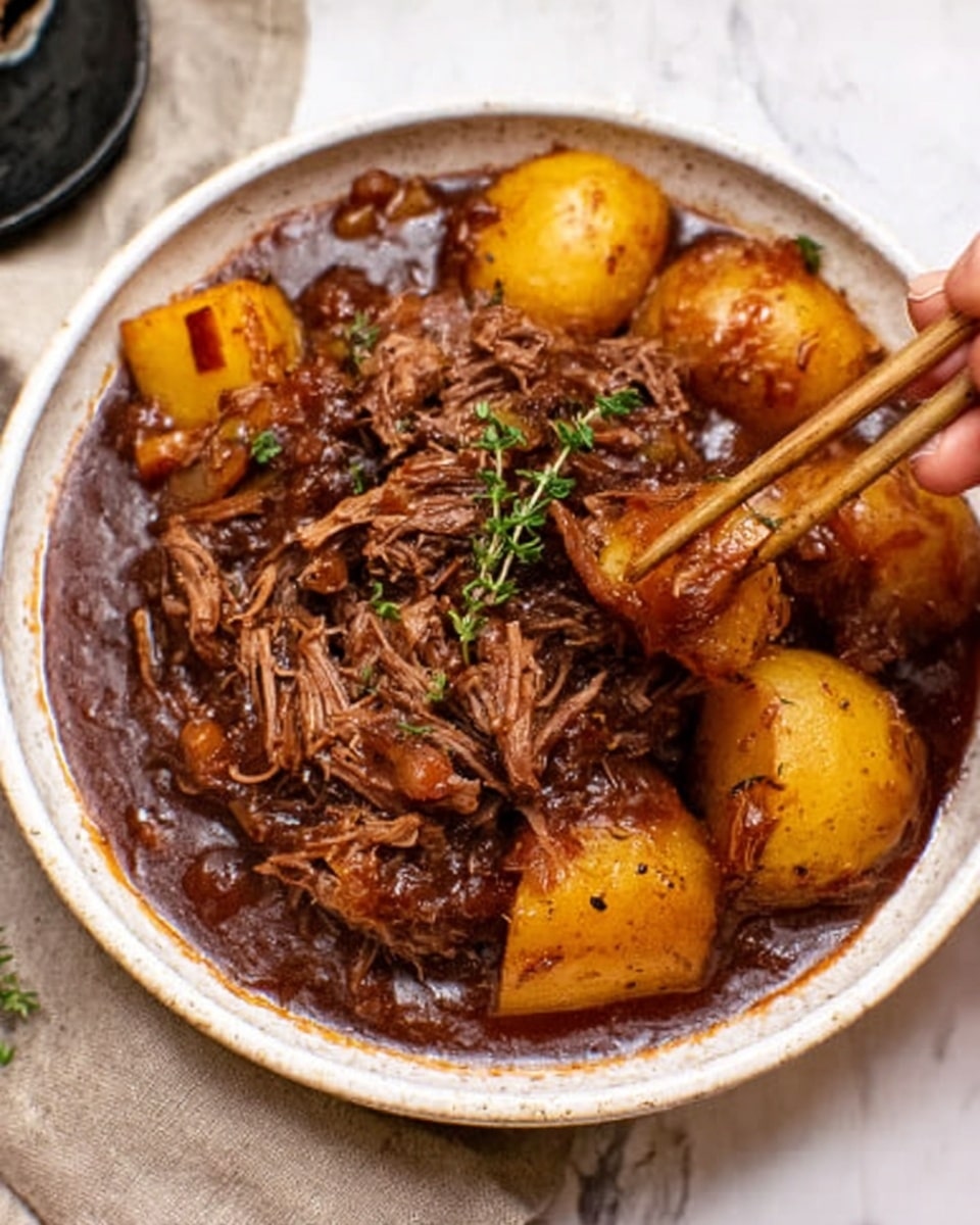 Cranberry Pot Roast Recipe - Recipe Image