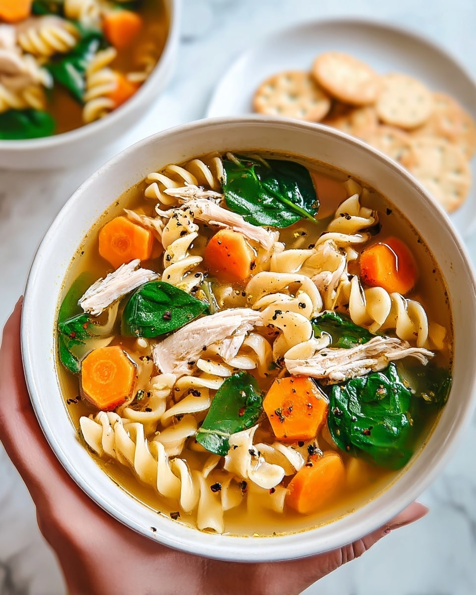 Sweet Potato Chicken Noodle Soup Recipe - Recipe Image