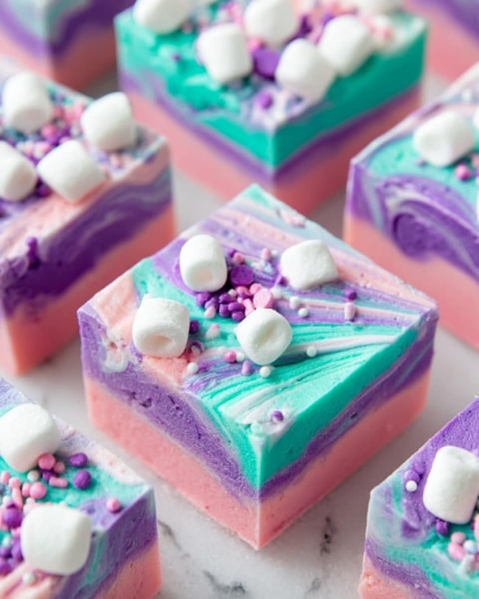 Unicorn Fudge Recipe - Recipe Image