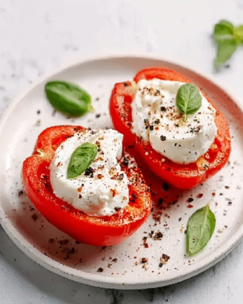 Tomato Burrata Bites Recipe