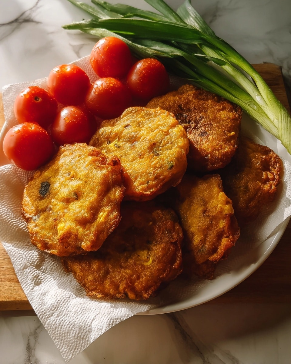 Cornmeal Onion Patties Recipe - Recipe Image