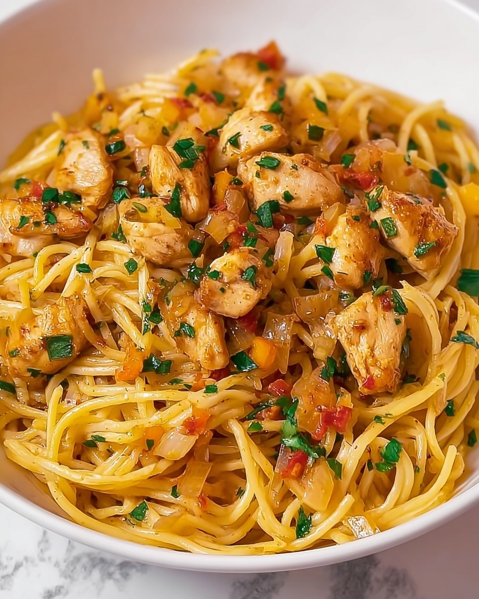 Monterey Chicken Spaghetti: Creamy Recipe - Recipe Image