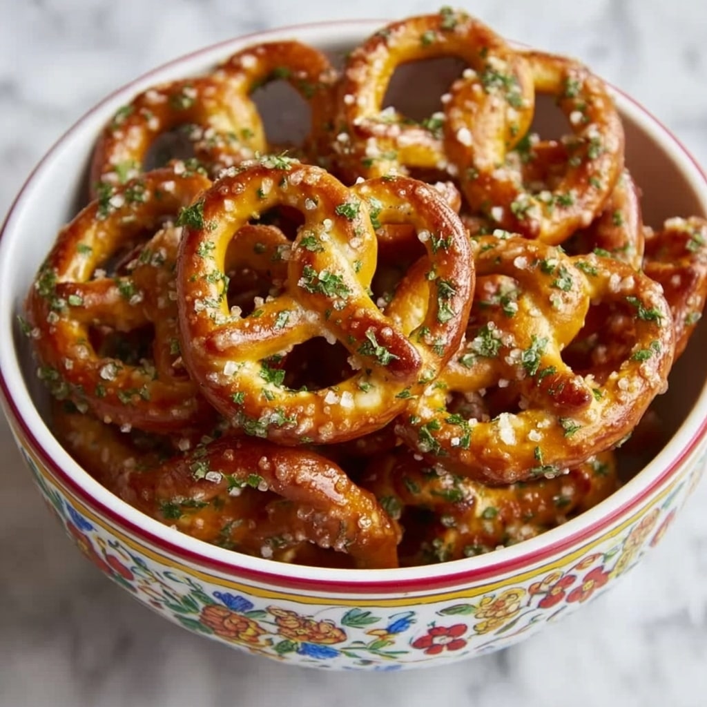 Garlic Ranch Pretzels Recipe - Recipe Image
