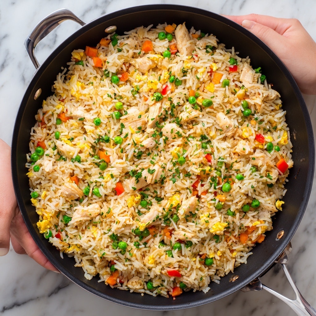 Chinese Chicken Fried Rice Recipe - Recipe Image