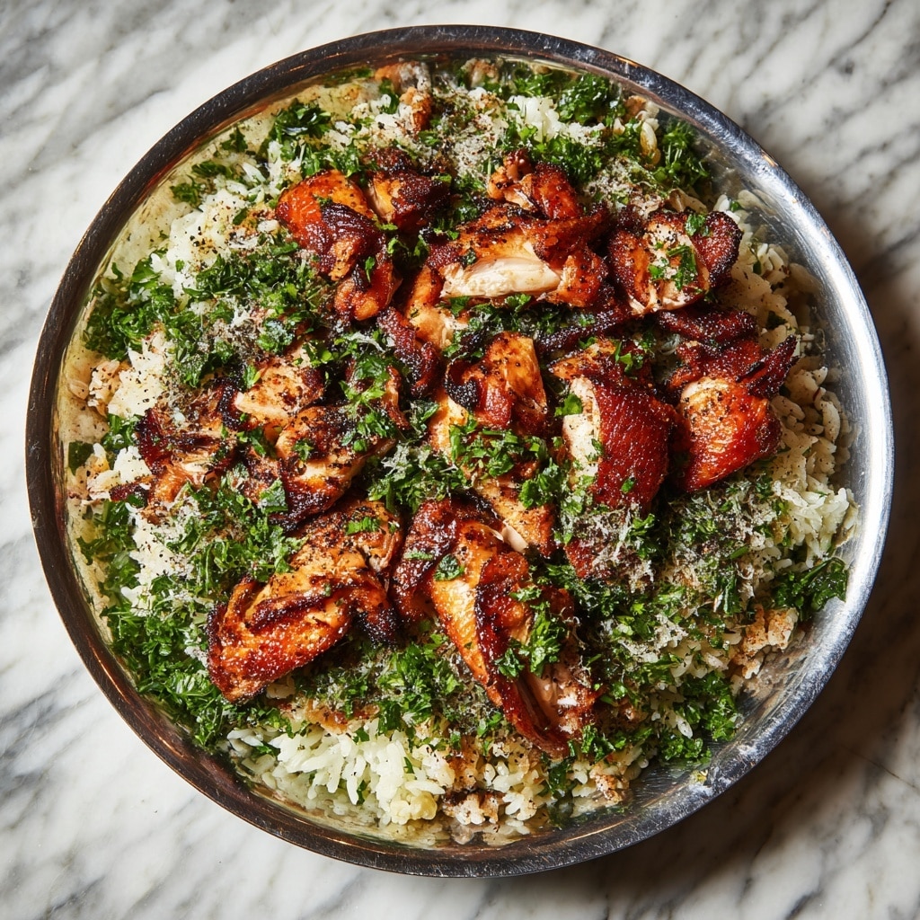 One-Pan Parmesan Chicken and Rice Recipe - Recipe Image