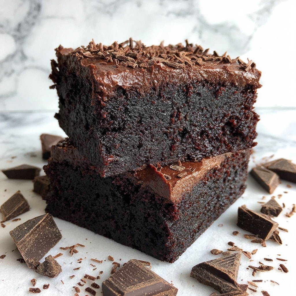 Decadent Cocoa Powder Brownies Recipe - Recipe Image
