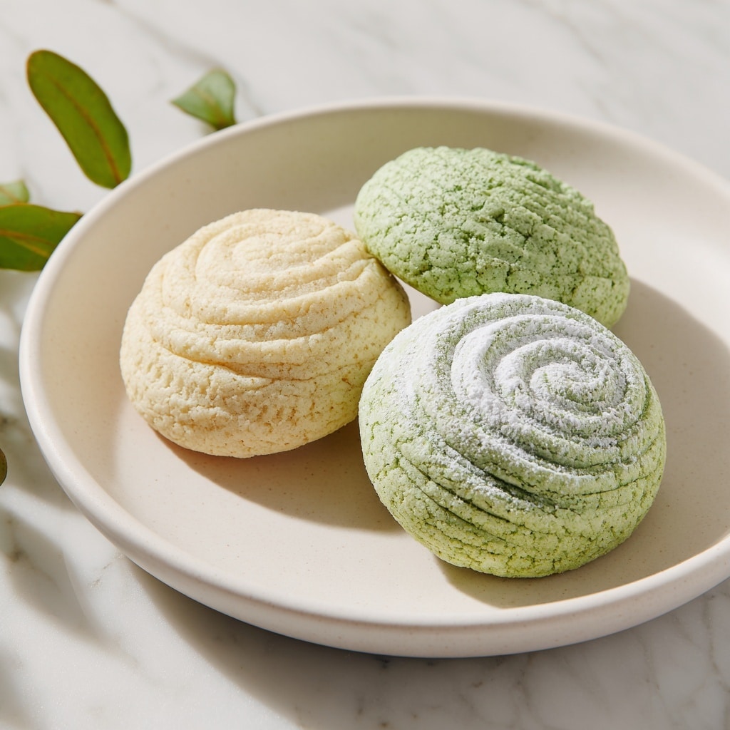 Matcha Latte Cookies Recipe - Recipe Image