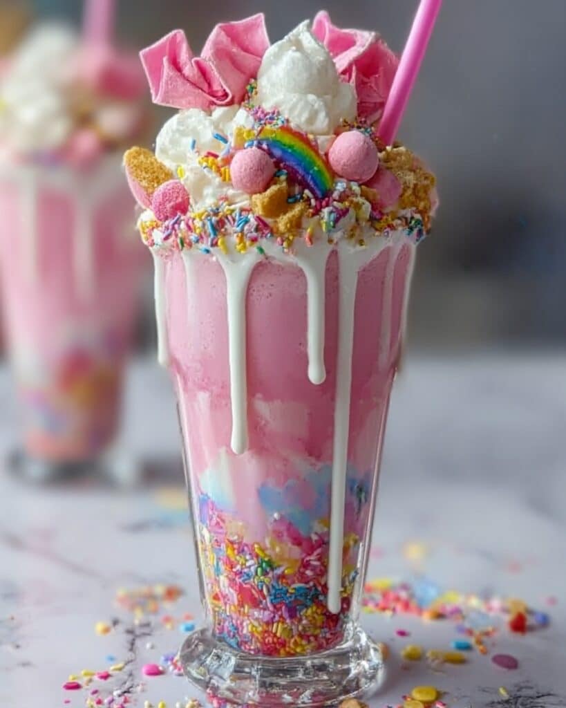 Unicorn Fantasy Freakshakes Recipe