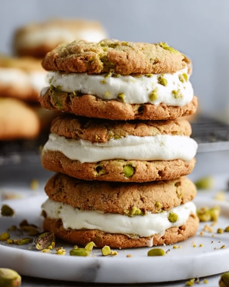 Creamy Pistachio White Chocolate Cookies – Easy Dessert Recipe - Recipe Image