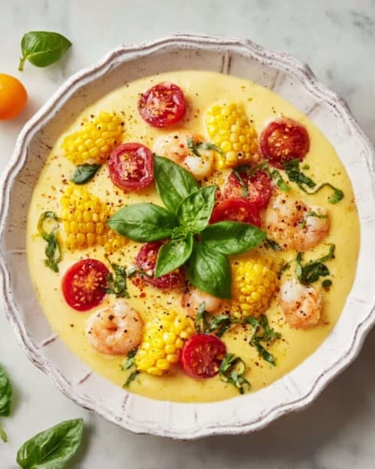 Summer Sweet Corn Gazpacho Recipe