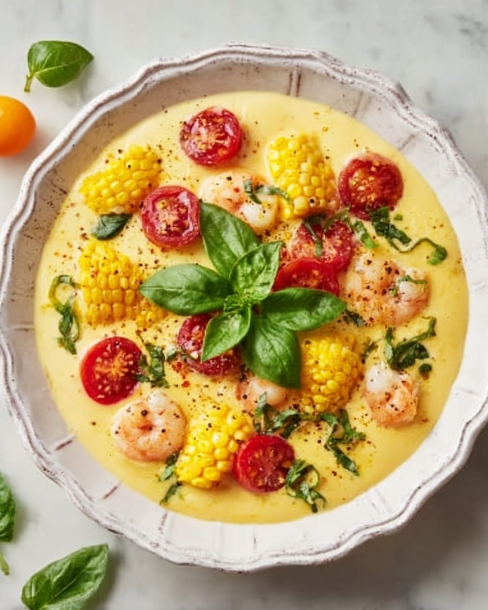 Summer Sweet Corn Gazpacho Recipe - Recipe Image