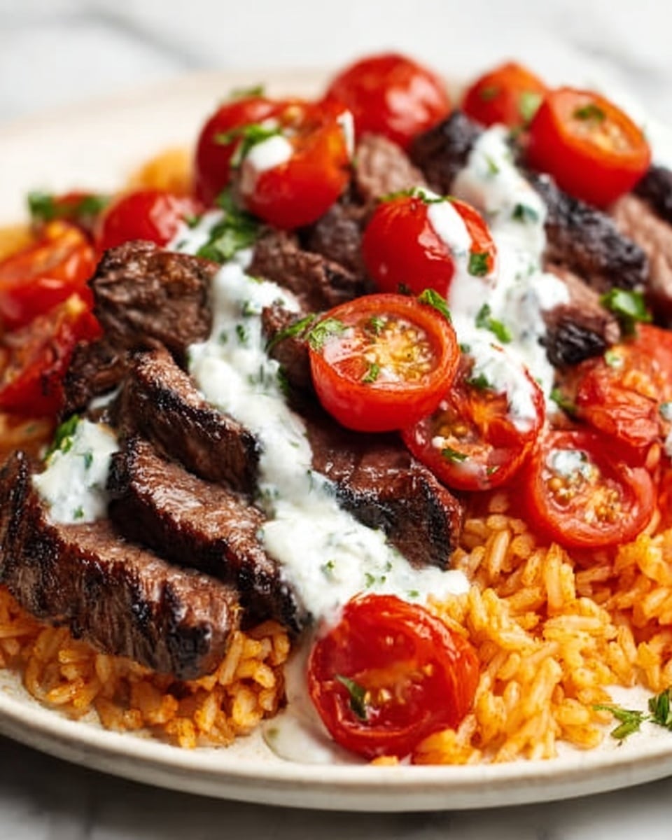 Steak & Queso Rice Recipe - Recipe Image