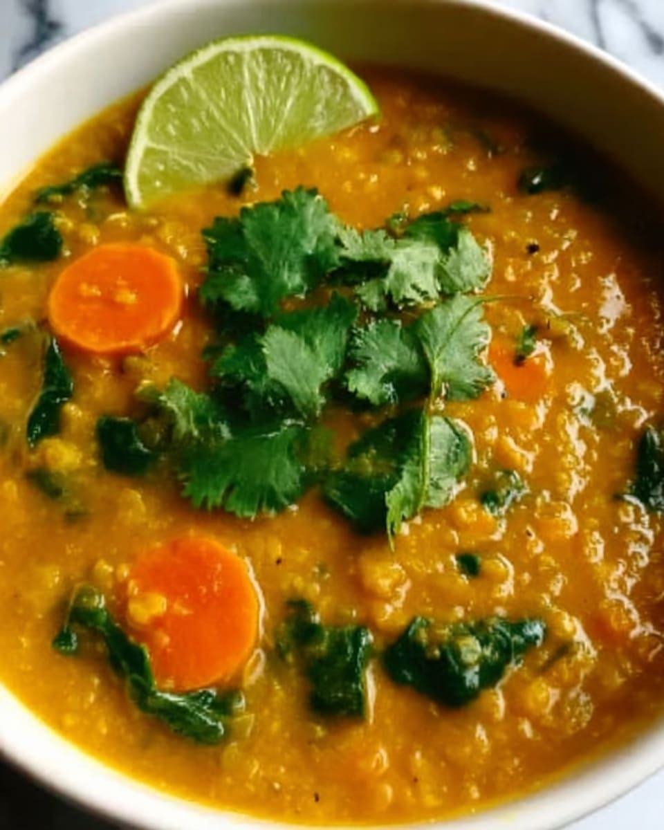 Slow Cooker Golden Lentil Soup Recipe