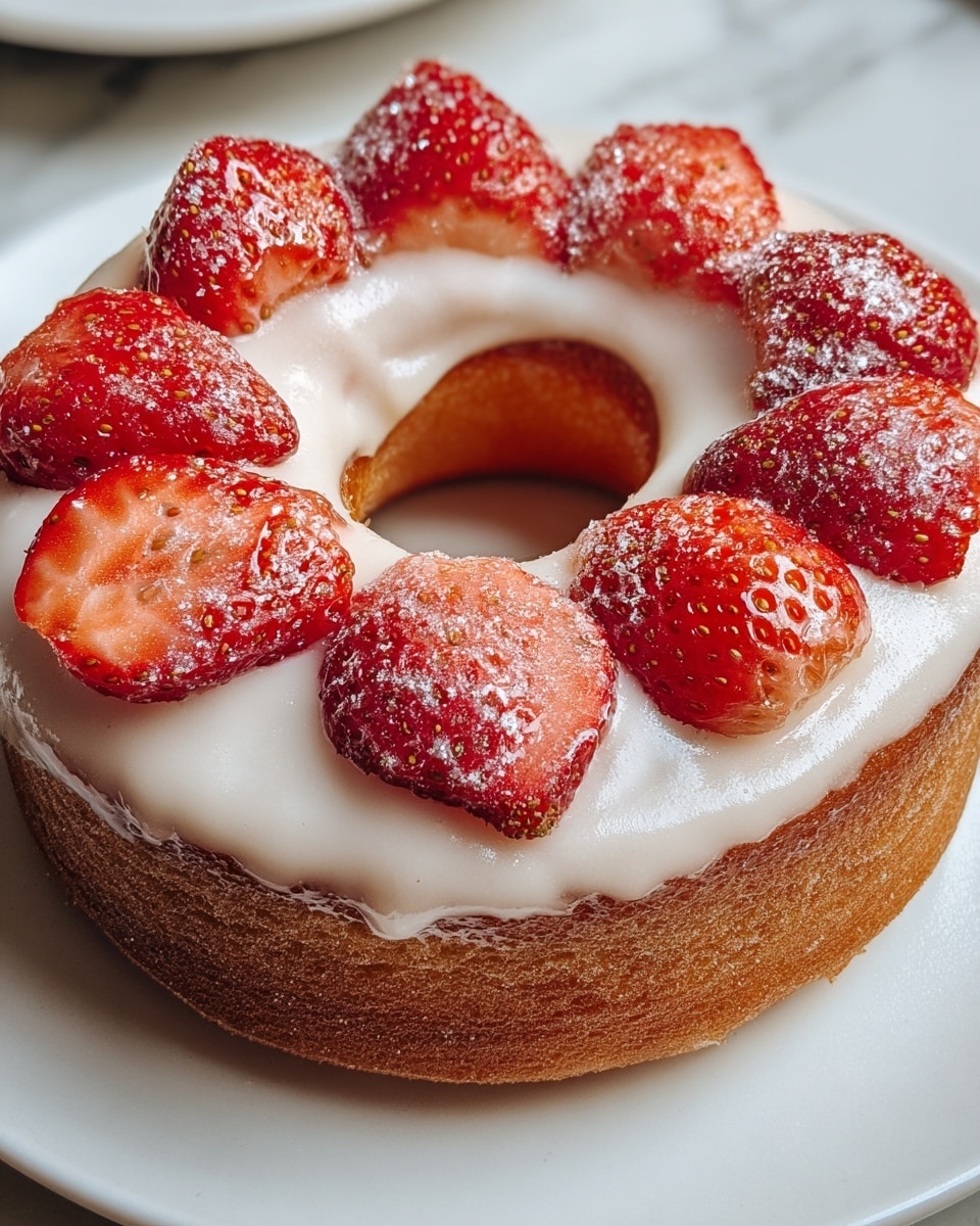 Strawberry Vanilla Bean Cronut Recipe - Recipe Image