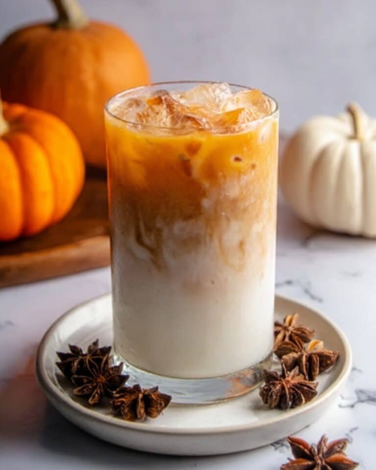 Iced Pumpkin Cream Chai Tea Latte (Starbucks Copycat) Recipe