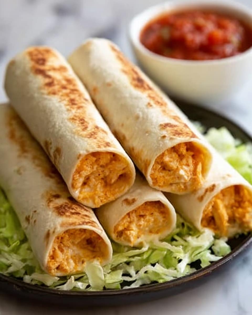 Easy Gluten-Free Chicken Taquitos Recipe - Recipe Image