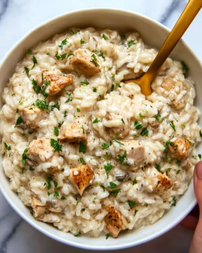 Creamy Chicken and Rice Skillet Recipe