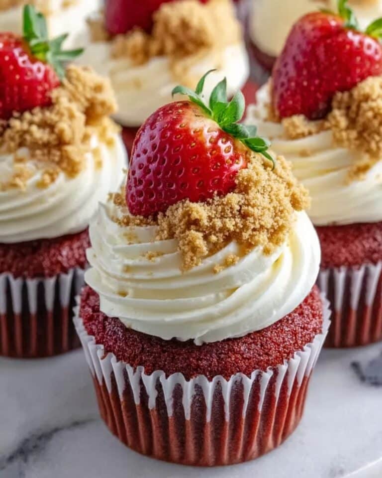 Red Velvet Cheesecake Cupcakes Recipe