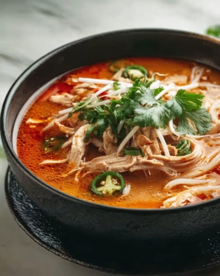 Spicy Chicken Soup with Jalapeños, Cumin, and Lime Recipe