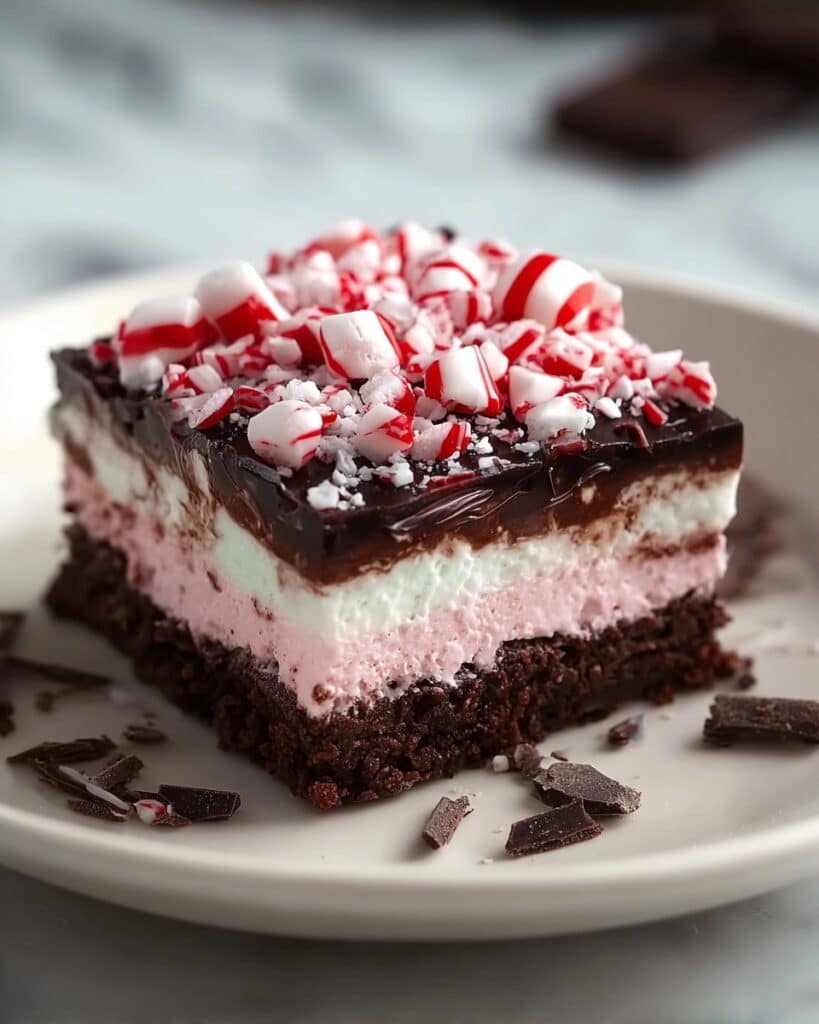 Chocolate Peppermint Lasagna: A Festive No-Bake Holiday Dessert Recipe