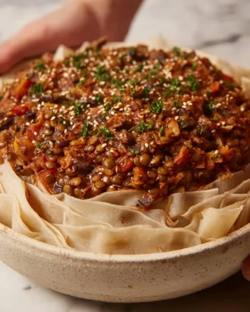 Lentil and Mushroom Bolognese Recipe