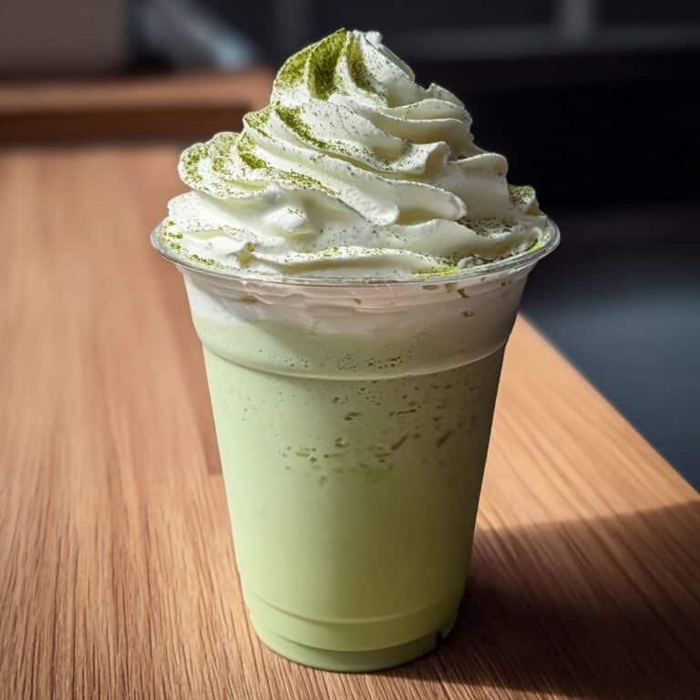 Creamy Matcha Frappe Recipe