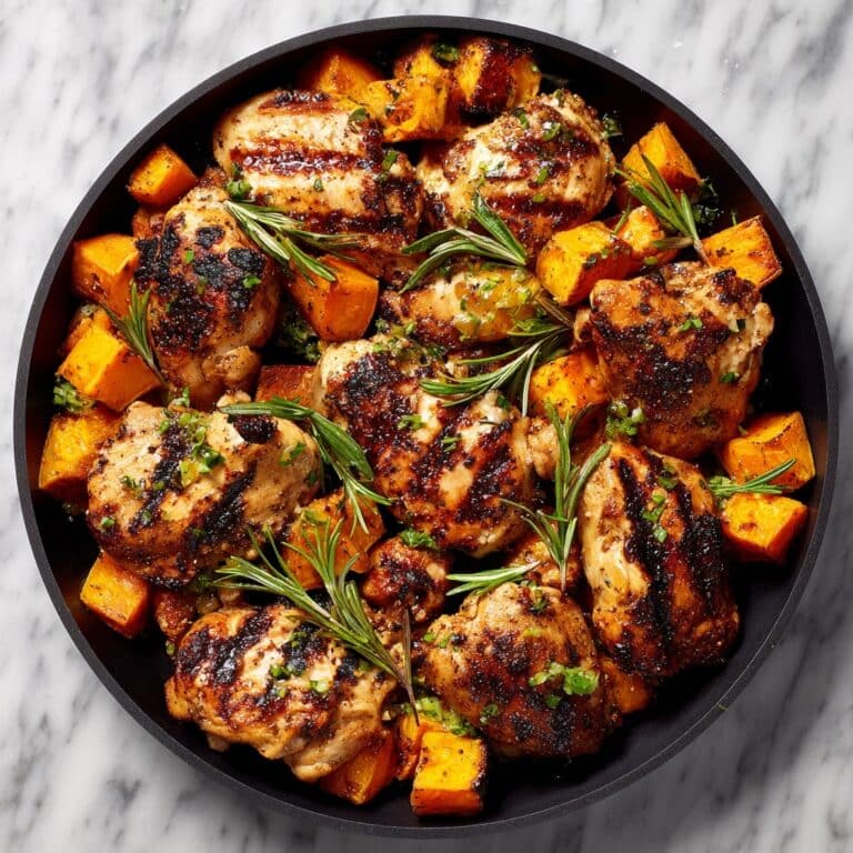 One-Pan Chicken and Sweet Potato Skillet Recipe