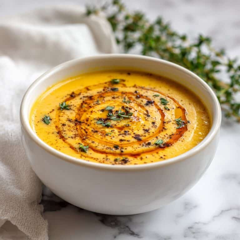 One Pot Creamy Carrot Lentil Soup Recipe