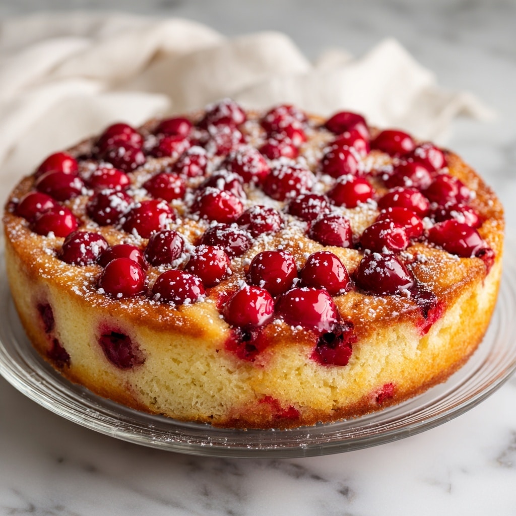 Cranberry Orange Breakfast Cake Recipe - Recipe Image