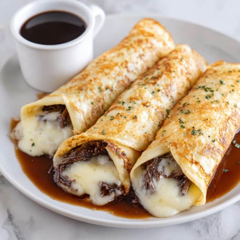 French Dip Tortilla Rollups: Easy Beefy Appetizer Recipe