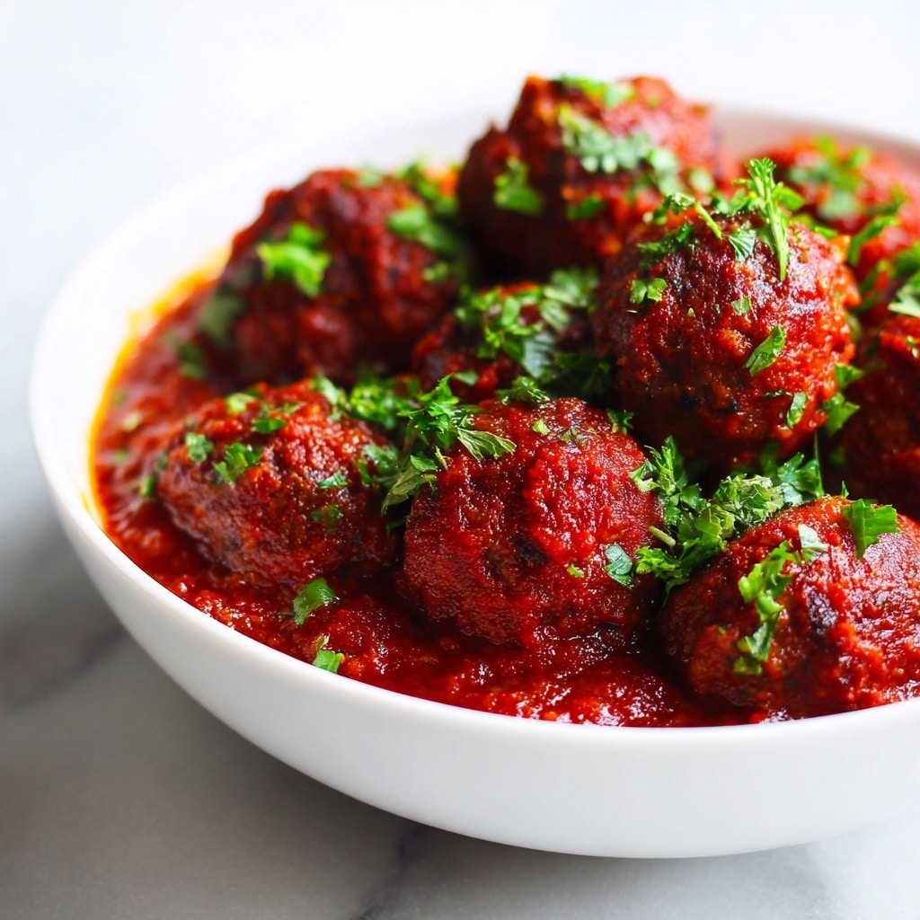 Spanish Meatballs in Tomato Sauce Recipe - Recipe Image