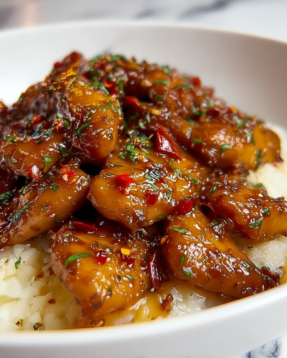 Honey Garlic Chicken Recipe - Recipe Image