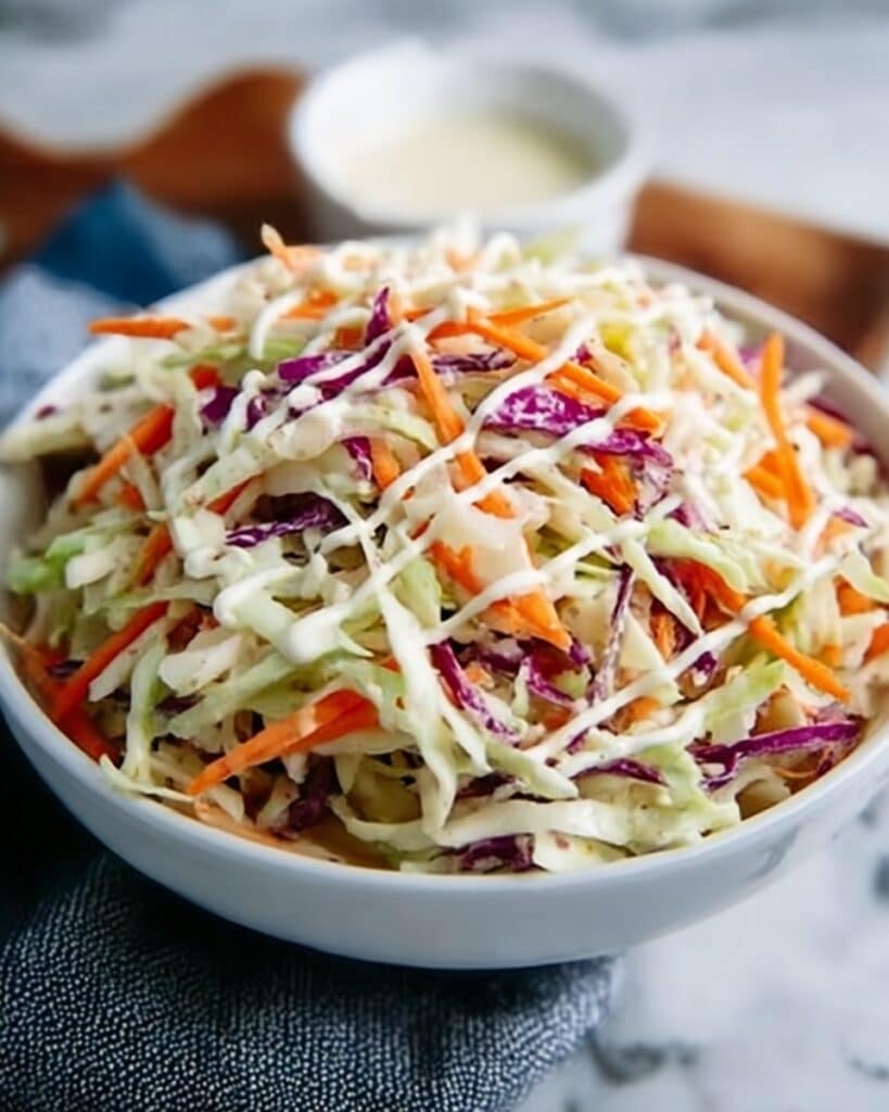 The Best Old-Fashioned Creamy Coleslaw Recipe