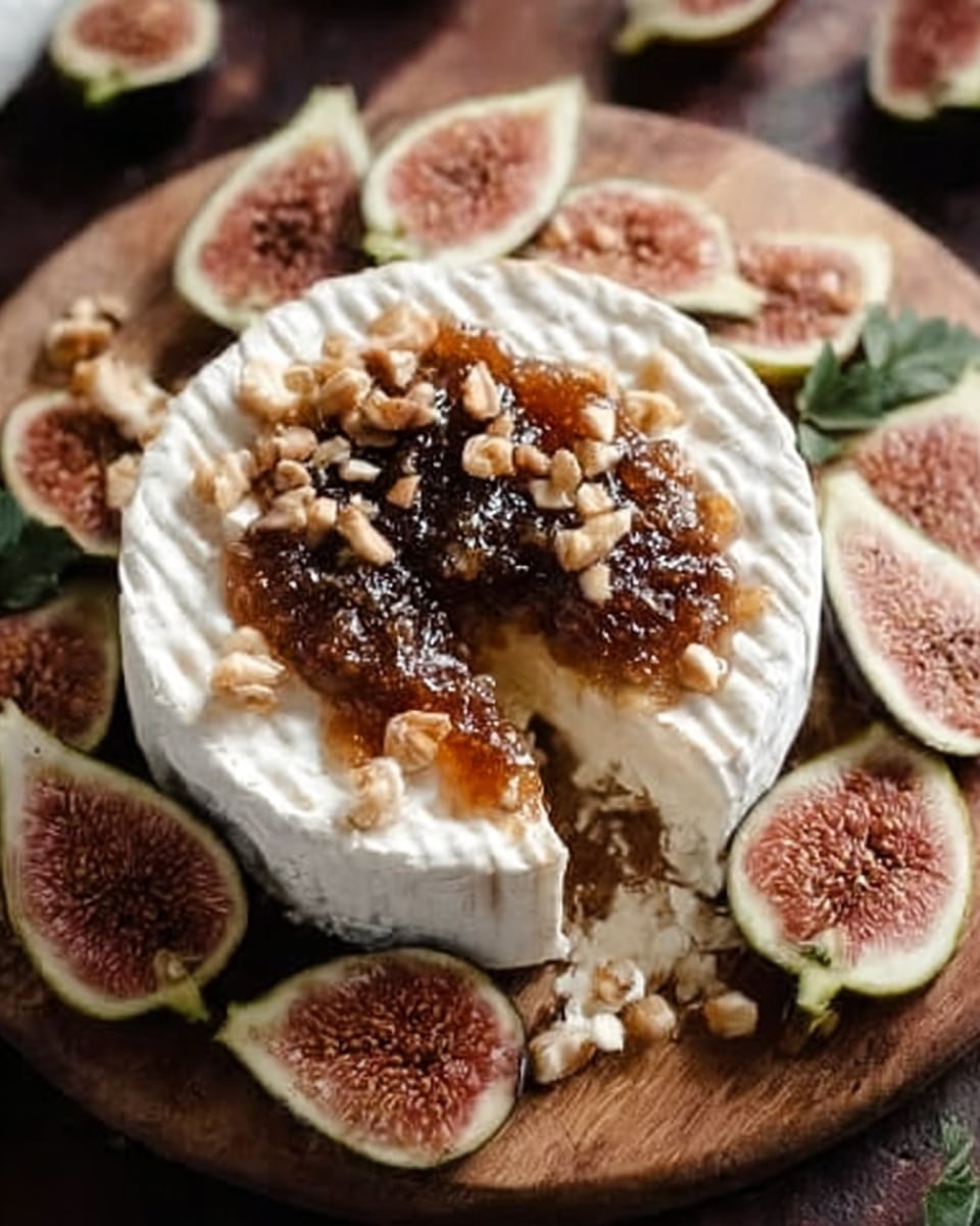 Boursin Cheese with Fig Jam and Pistachios: An Elegant 5-Minute Appetizer Recipe - Recipe Image