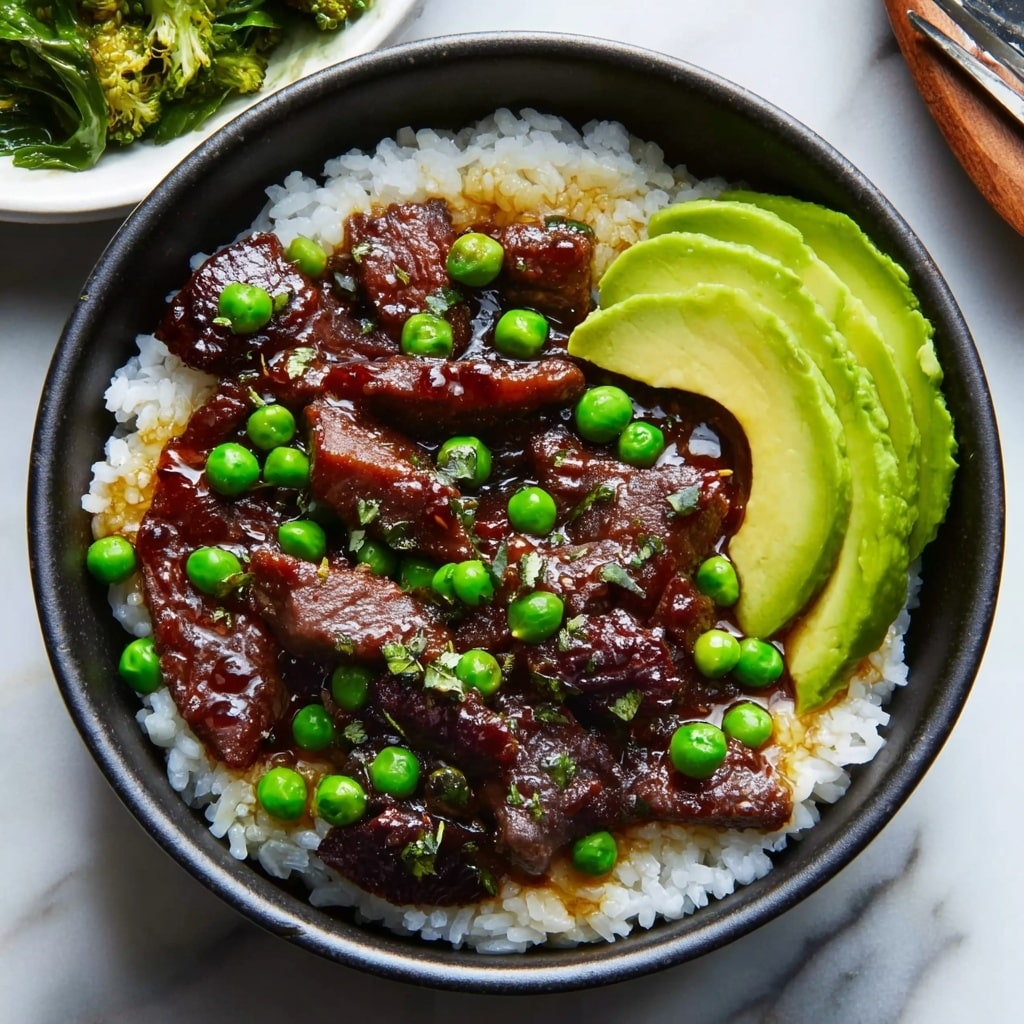 Steak and Avocado Rice Bowl Recipe