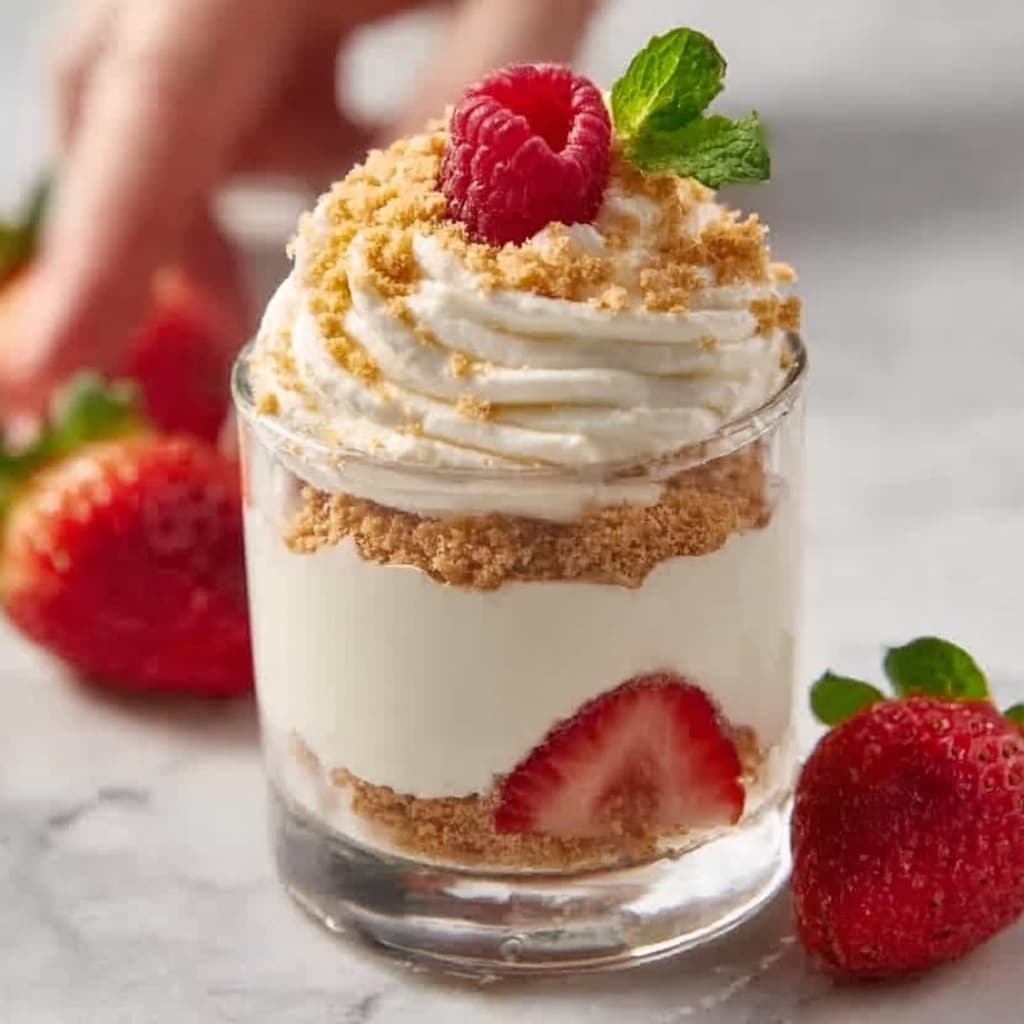Fluffy No-Bake Cheesecake Pudding Cups Recipe