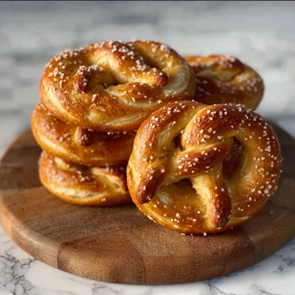 Homemade Soft Pretzels Recipe - Recipe Image