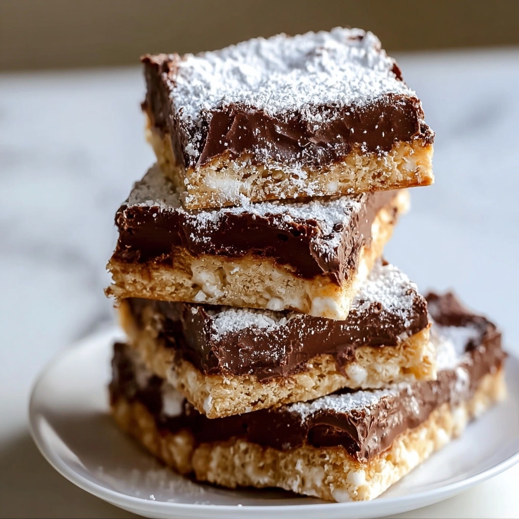 No-Bake Puppy Chow Bars Recipe