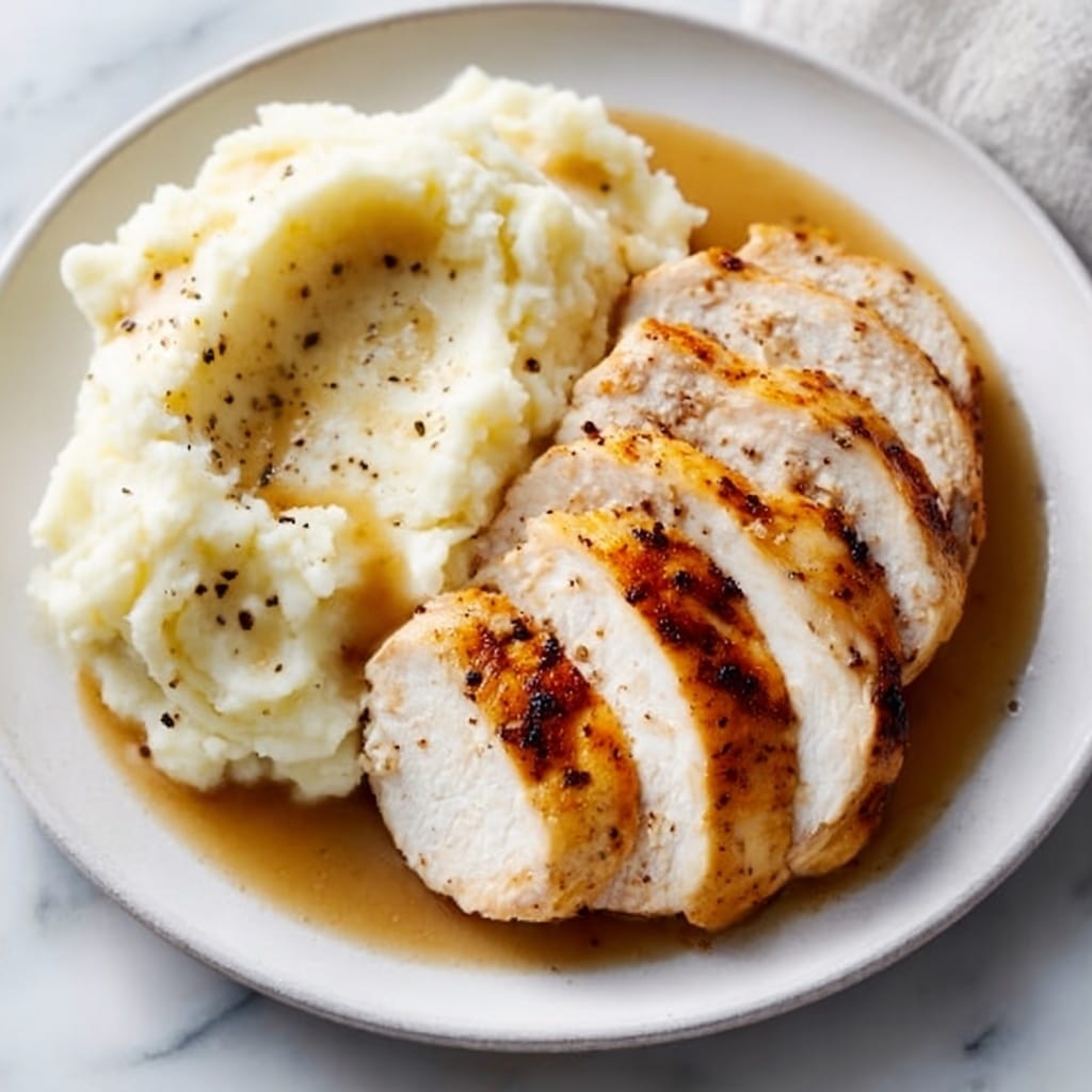 Crockpot Turkey Breast with Lemon, Vegetables, and Aromatic Seasonings Recipe - Recipe Image