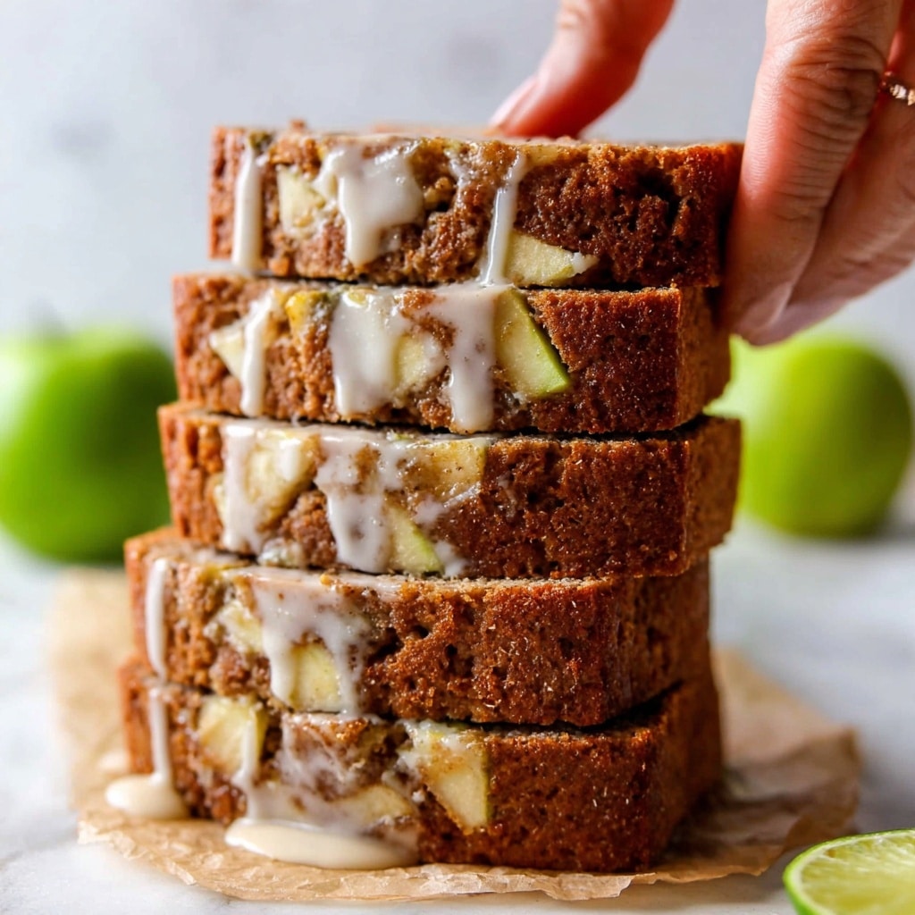 Apple Bread with Cider Glaze Recipe