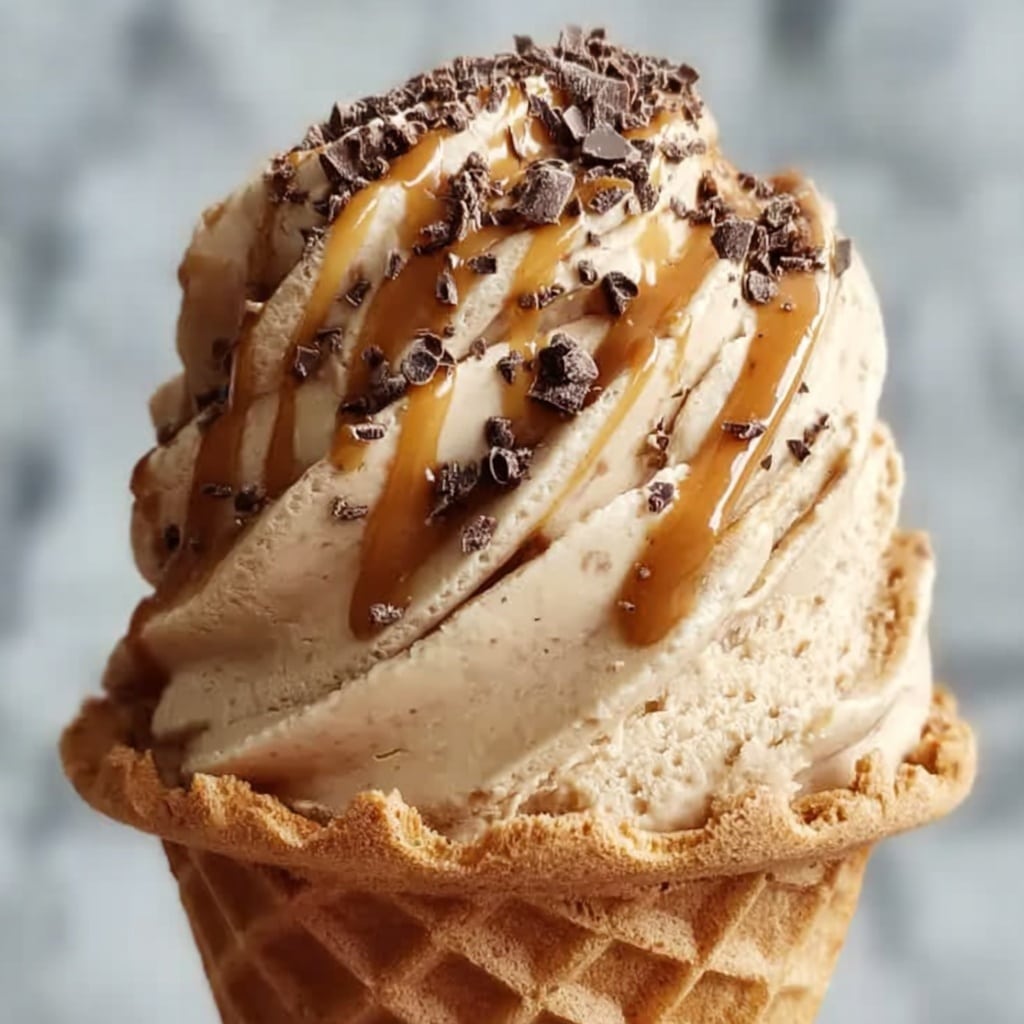 Homemade Salted Caramel Ice Cream Recipe