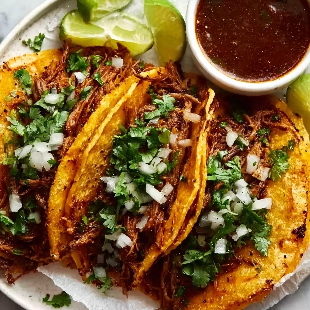 Birria Tacos with Homemade Consommé Recipe - Recipe Image