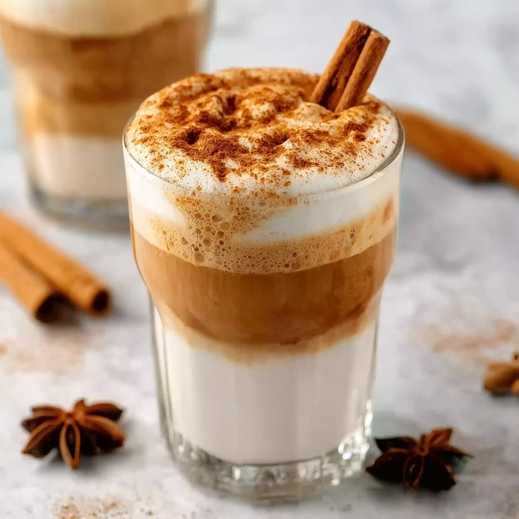 Creamy Vanilla Cinnamon Milk Tea Recipe - Recipe Image