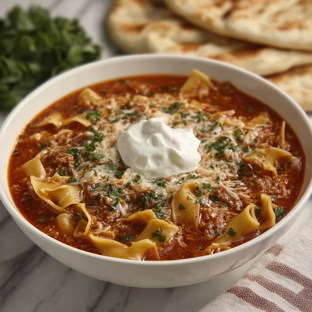 Crockpot Lasagna Soup Recipe - Recipe Image