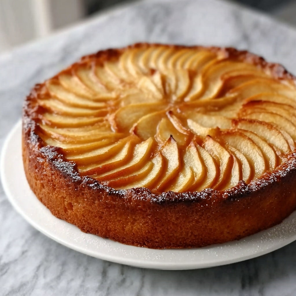 Sticky Pear Ginger Cake Recipe - Recipe Image