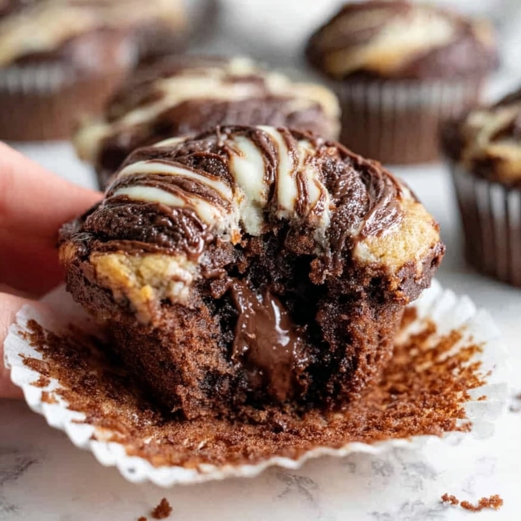 Nutella Banana Muffins Recipe - Recipe Image